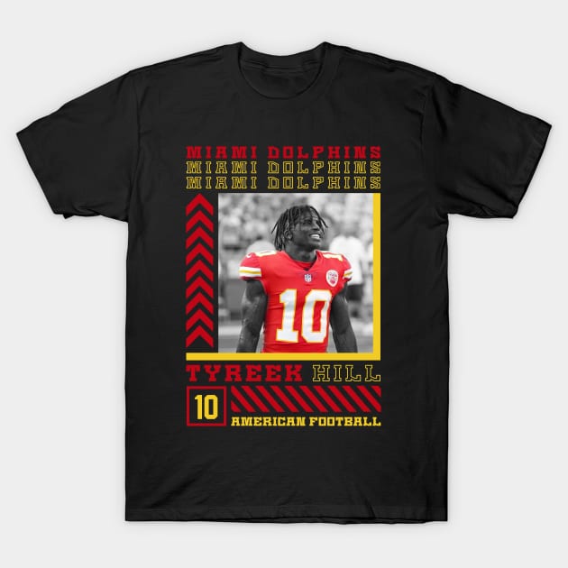 TYREEK HILL T-Shirt by hackercyberattackactivity